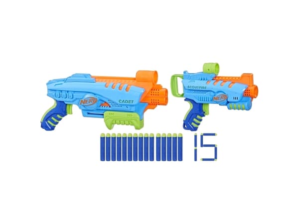 Nerf Elite Jr. Ultimate Starter Set, Lekekanon, 6 år, 99 år, 577 g