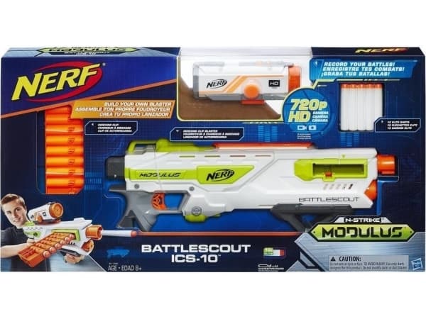 Nerf Modulus Recon Battlescout, Lelurynnäkkökivääri, 8 vuosi/vuosia