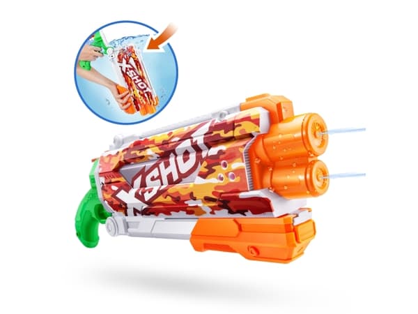 X-Shot Water Fast-Fill Skins Pump Action Water Blaster by ZURU