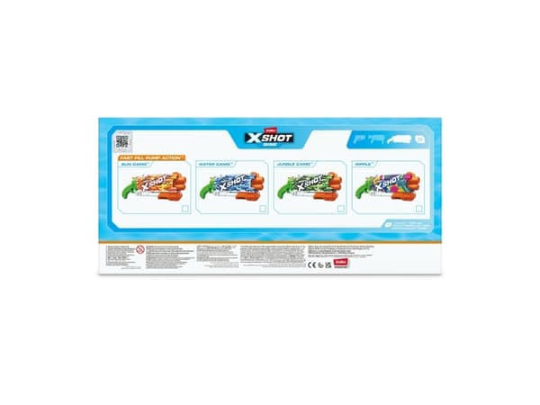 X-Shot Water Fast-Fill Skins Pump Action Water Blaster by ZURU