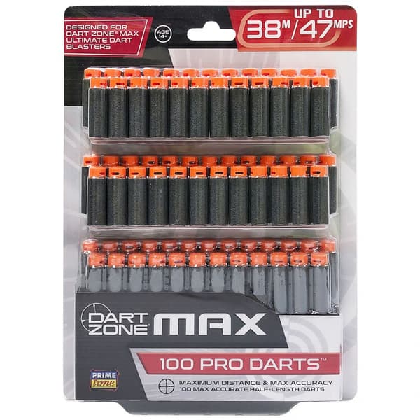DART ZONE - Max Refill Half Length - 100 pc
