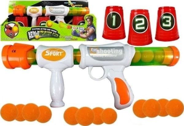 Lean Sport Import LEANToys Rifle Pistol for Soft Bullets Cups