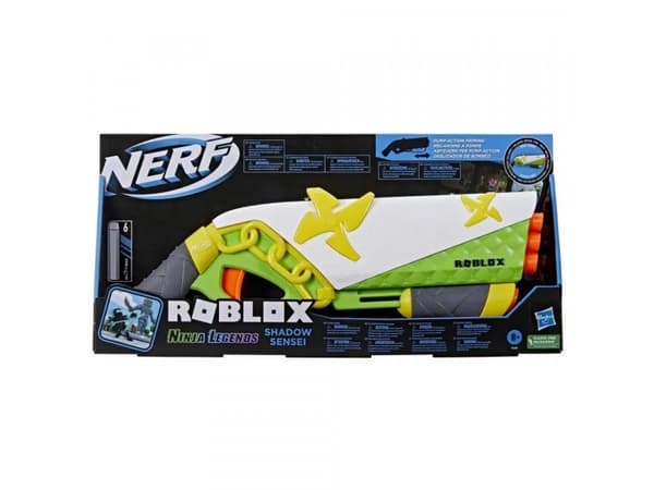 Nerf Roblox Ninja Legends Shadow Sensei, Leluräiskintä, 8 vuotta, 99 vuotta, 590 g