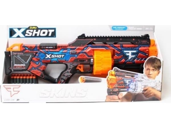 X-Shot Skins, Lekekanon, 8 år