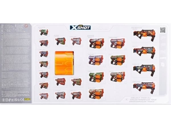 X-Shot Skins, Lekekanon, 8 år