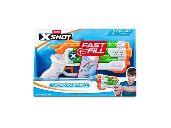 XShot Fast Fill Micro Blaster Water Launcher