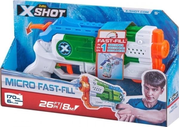 XShot Fast Fill Micro Blaster Water Launcher