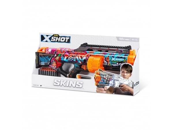 X-Shot Skins, Lekekanon, 8 år