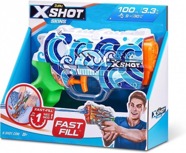 XShot Fast-Fill Skins Nano Water Launcher