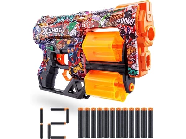 XShot H SKINS-DREAD Launcher (12 skudd)