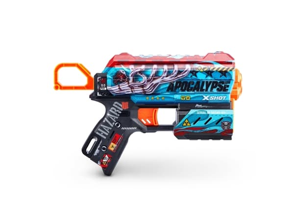 ZURU X-Shot Skins - Flux Apocalypse, Dart Blaster - Tikkapommi