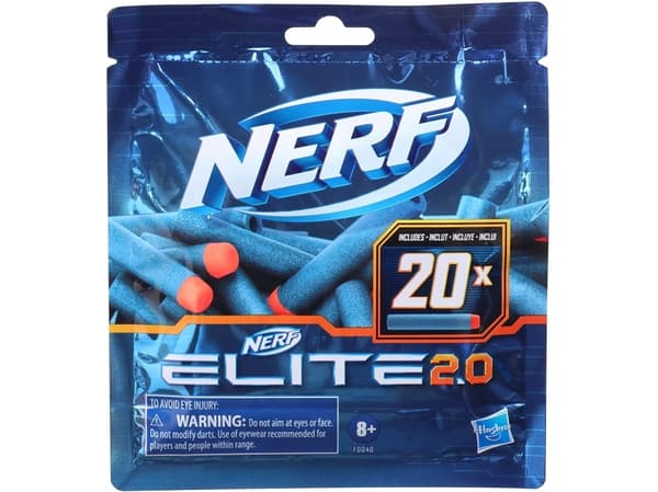 Nerf Elite 2.0, 20 nuolen täyttöpakkaus