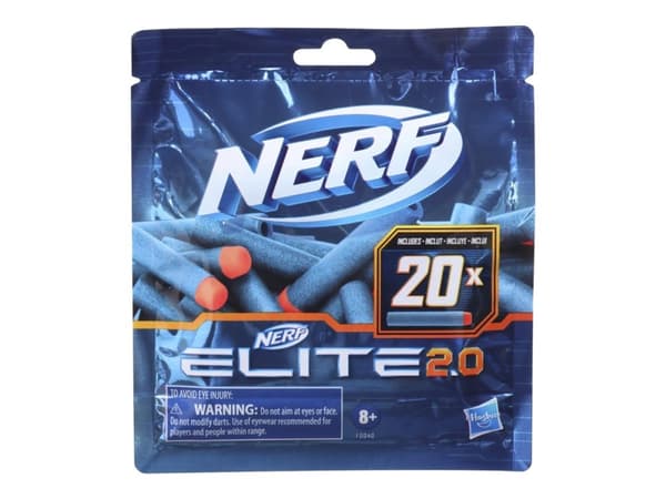 Nerf Elite 2.0, 20 nuolen täyttöpakkaus