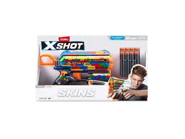 XShot SKINS FLUX-kanon (8 pilar) remsa