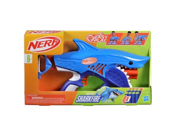 Nerf Junior Wild Sharkfire, Lekekanon, 6 år, 99 år