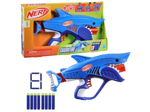 Nerf Junior Wild Sharkfire, Lekekanon, 6 år, 99 år