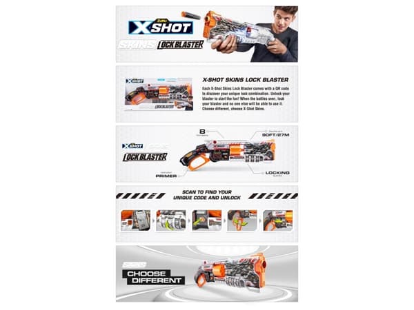 XSHOT Skins S1 Lock Gun