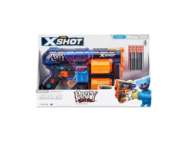 X-SHOT-SKINS-SERIES 1 DR EAD(12 Darts) Jumpscare