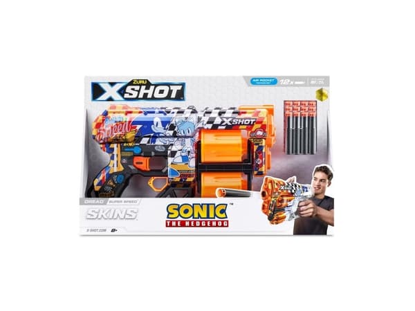 Zuru Skins Dread Sonic Launcher 12 Super Speed dart