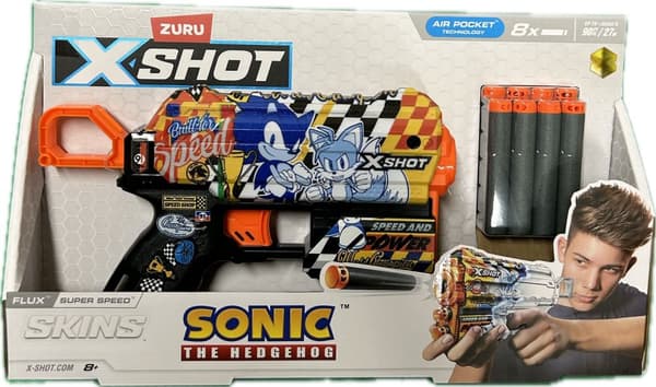 X-shot Sonic Skins Flux Super Speed