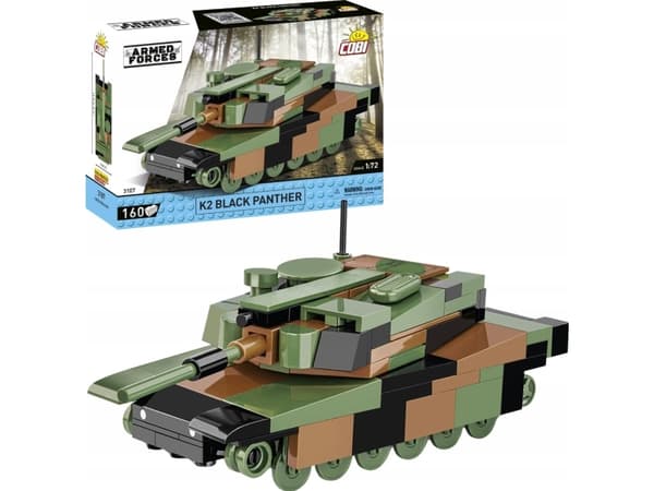 Cobi Klocki Klocki K2 BLACK PANTHER 160 elementer