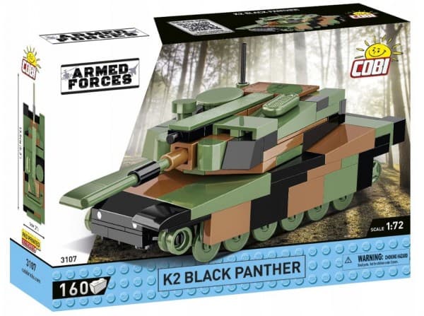 Cobi Klocki Klocki K2 BLACK PANTHER 160 elementer