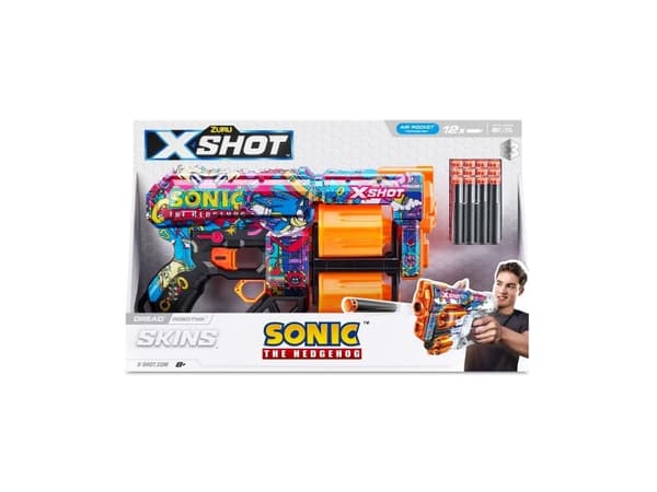 Zuru Launcher Skins Dread Sonic 12 dart Robotnik