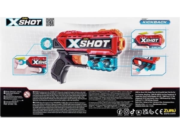 XSHOT 36184, Lekekanon, 8 år, 210 g