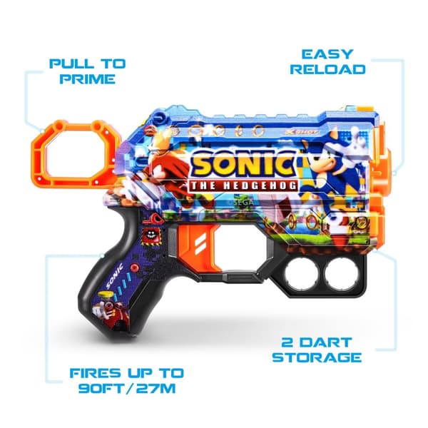 X-Shot Skins Menace Sonic Mega Sonic