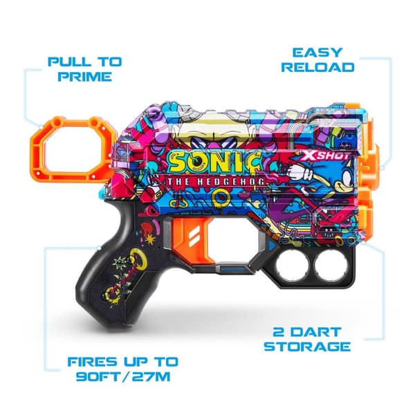 X-Shot Skins Menace Sonic Robotnik