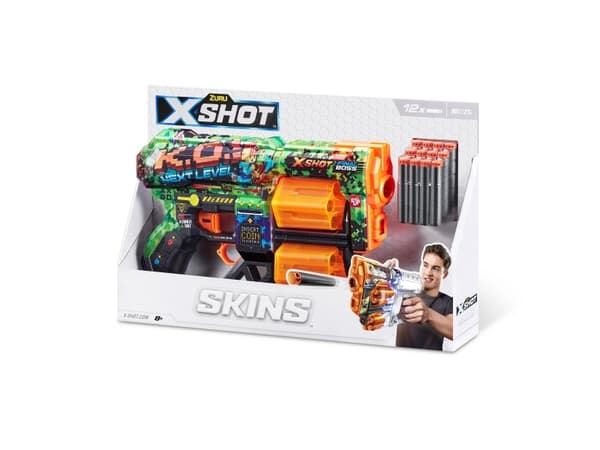XSHOT 36517B, Lekekanon, 8 år, 700 g