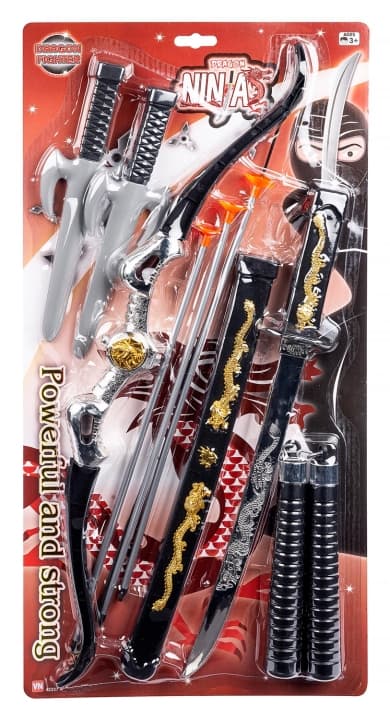 Gonher Ninja-sett deluxe (42337)