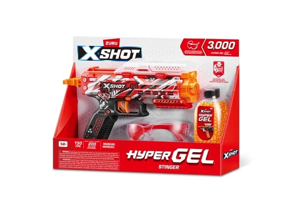 XSHOT Hyper Gel Stinger (with 1,000 Hyper Gel Pellets)