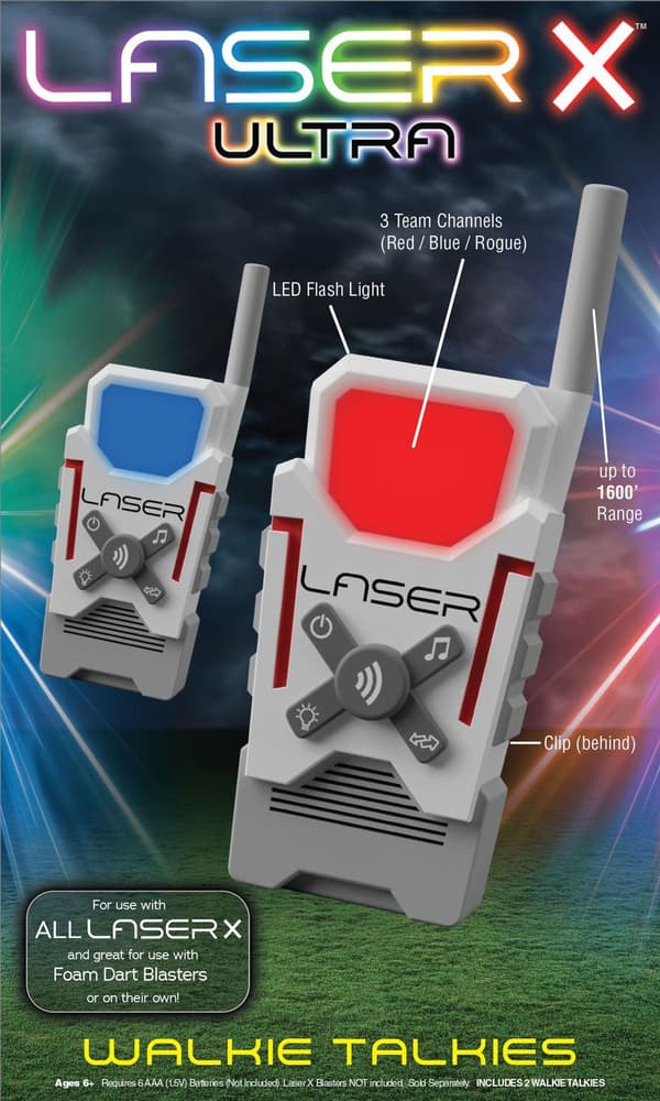 Laser X Ultra Walkie Talkies 500m
