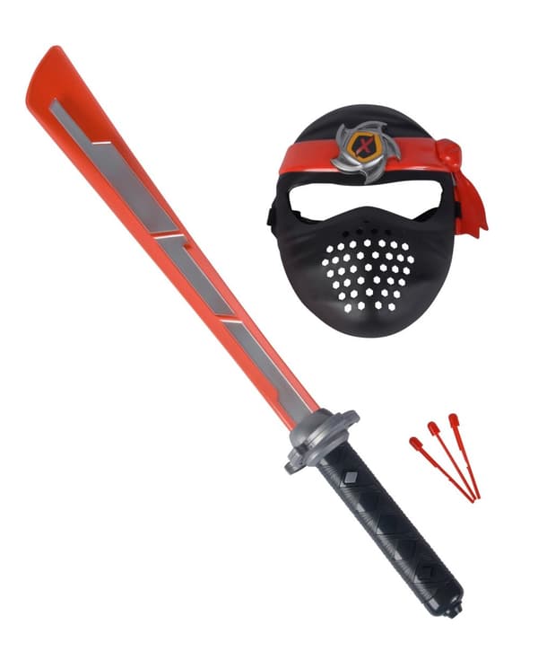 Next Ninja Maske og sværd med lyd og lys