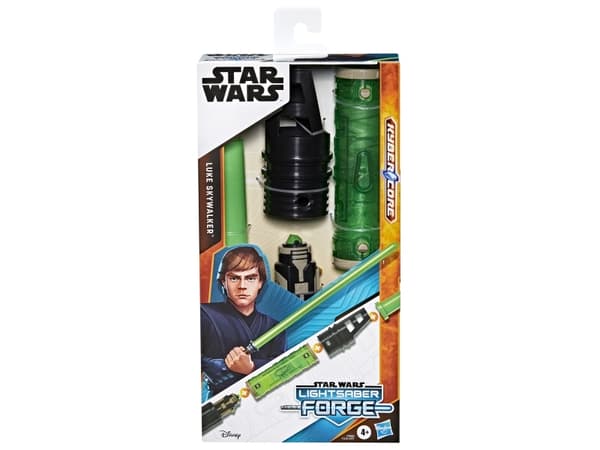 Star Wars Lightsaber Forge Kyber Core Luke Skywalker, Lyssabel, 4 år