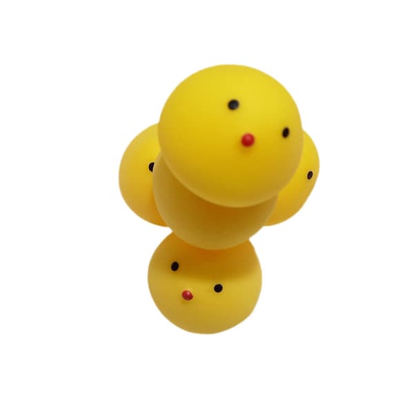 Fidget Toys - Legetøj - Badeænder - 5-pak