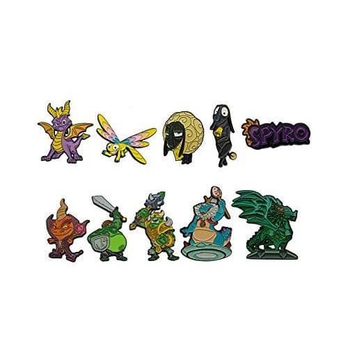 Spyro The Dragon Chest inklusive 10 officiella pins (Limited Edition)