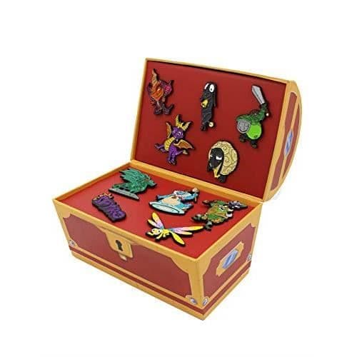 Spyro The Dragon Chest inklusive 10 officiella pins (Limited Edition)
