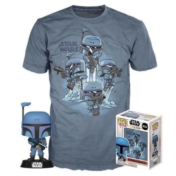 Specifikationer:- Set Funko POP! Star Wars Mandalorian + T-shirt- Funko POP storlek: 9 cm- Specialutgåva- Set officiellt licenserat av