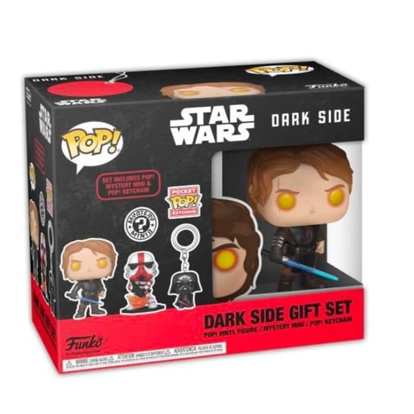 Samlarbox - FUNKO - Exklusiv Box - POP Anakin - Figur Luke Skywalker - Nyckelring Star Wars