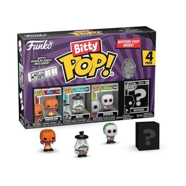 Figurer - FUNKO - THE NIGHTHIGHT OF MR. JACKPACK 4 BITTY POP-FIGURINER! VINYL PUMPA J
