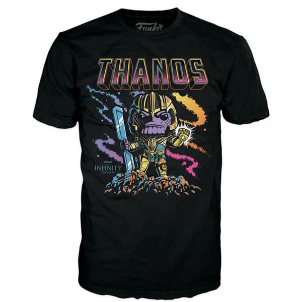 T-shirt - Funko Pop - Marvel - Thanos - XL - Vinylfigur