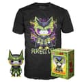 Miniatyrbild 1 av 2: Figurine Pop! och T-shirt - Dragon Ball Z - Perfect Cell #13 - Svart - Storlek L