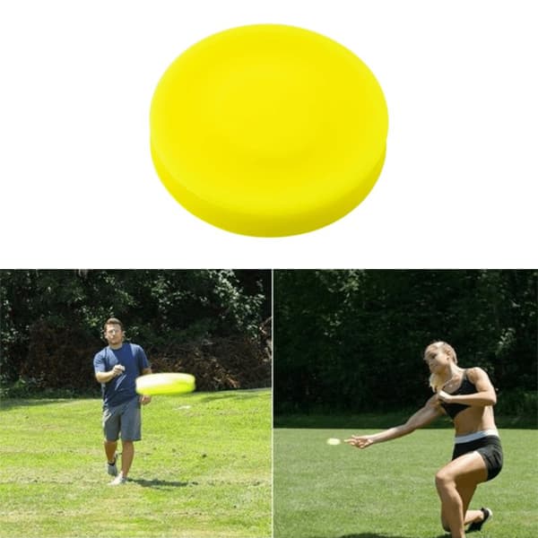 Mini Frisbee - Pocket Disk Long Range -  Gul