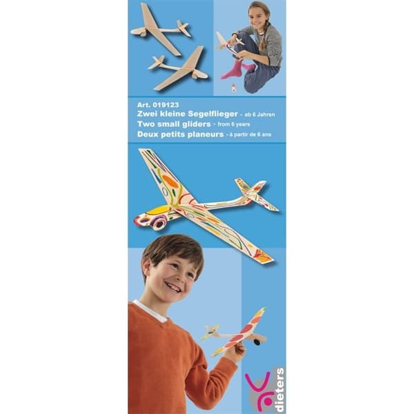 Dieters Holzspielzeug - Balsa segelflygplan - FAGUS
