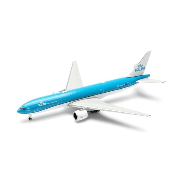 Monterade miniatyrer - Boeing 777 -200 KLM Albert Plesman 1/500 Herpa