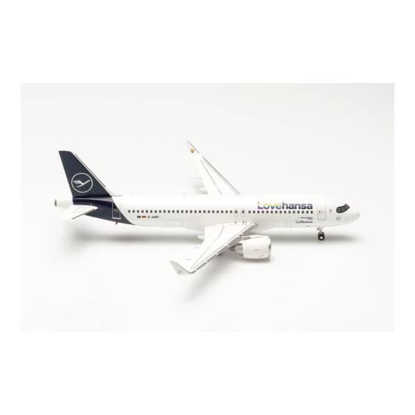 Monterade miniatyrer - Airbus A320 NEO LUFTHANSA 1/200 Herpa