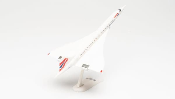 Miniatyrflyg Herpa - 613439 - British Airways Aerospatiale-BAC Concorde - G-BOAC