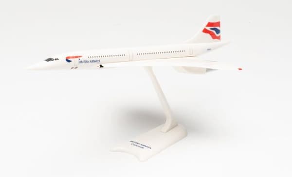 Miniatyrflyg Herpa - 613439 - British Airways Aerospatiale-BAC Concorde - G-BOAC